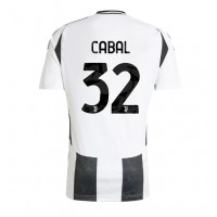 Dres Juventus Juan Cabal #32 Domáci 2024-25 Krátky Rukáv